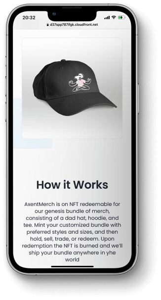 Our NFT clothing app is unique, profitable, and gives an opportunity to artists to earn more with blockchain.