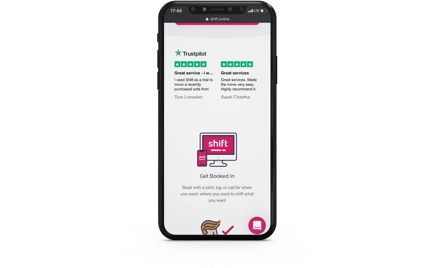 Shift driver delivery application