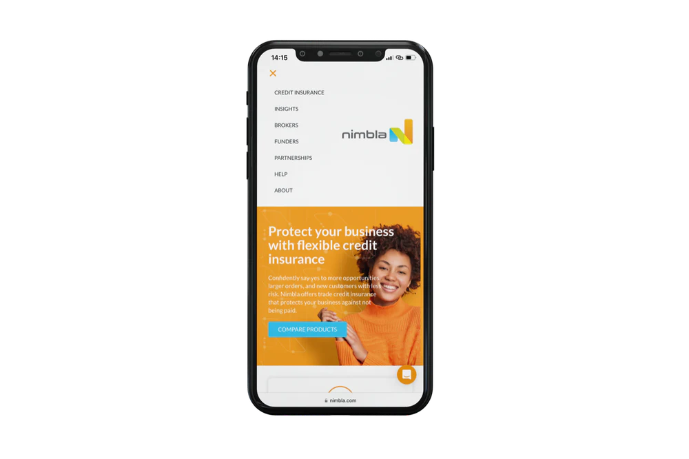 Nimbla product interface